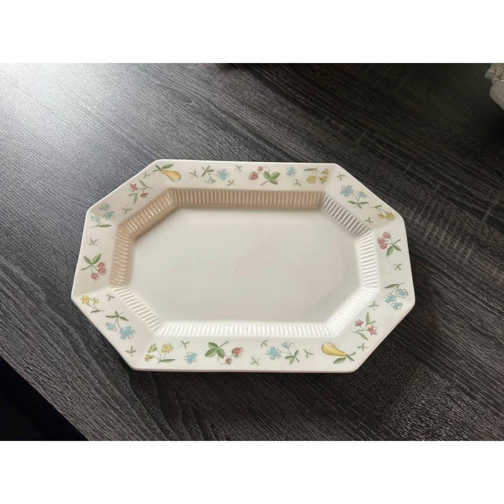 Vintage Independence Ironstone Interpace‎ Serving Platter - Made in Japan
